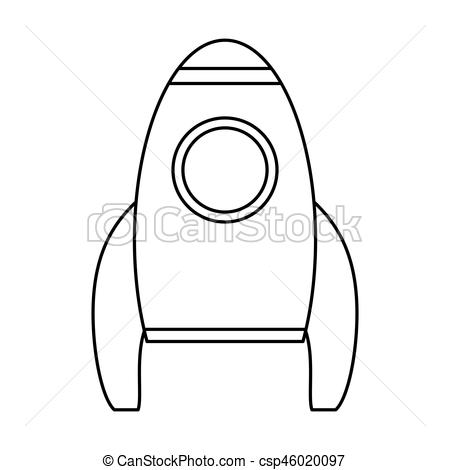 450x470 Space Ship Outline Gen Color