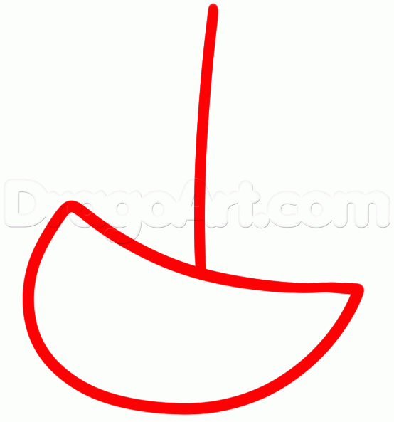 554x593 How To Draw A Ship For Kids, Step