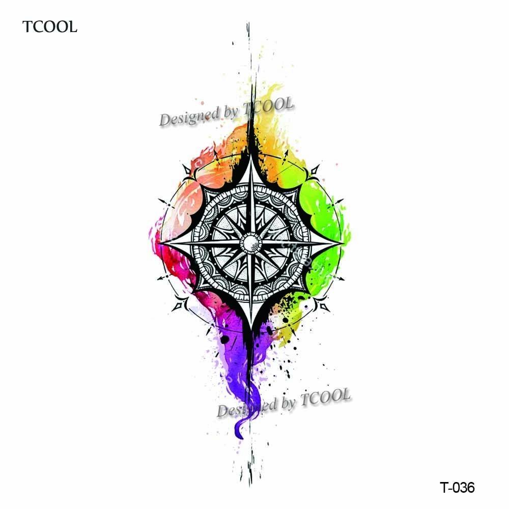 1000x1000 Tcool Ship Anchor Women Temporary Tattoo Sticker Waterproof