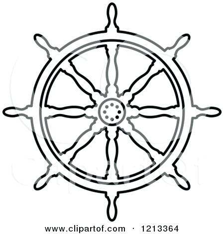 450x470 Ship Wheel Clip Art Laphatize