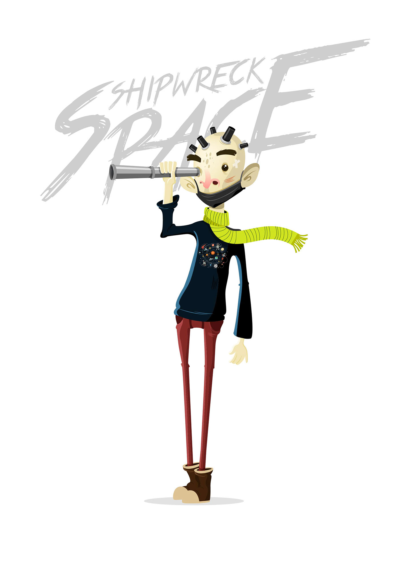 1400x1980 shipwreck space on behance