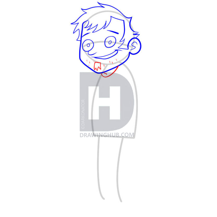 720x720 How To Draw Dan, Dan Vs, Step