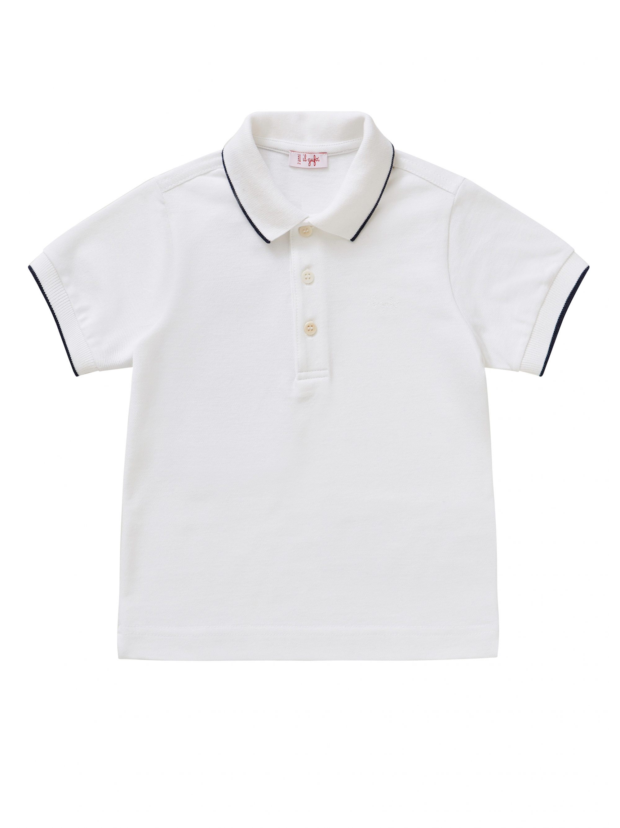 2000x2667 Striped Honeycomb Polo Shirt