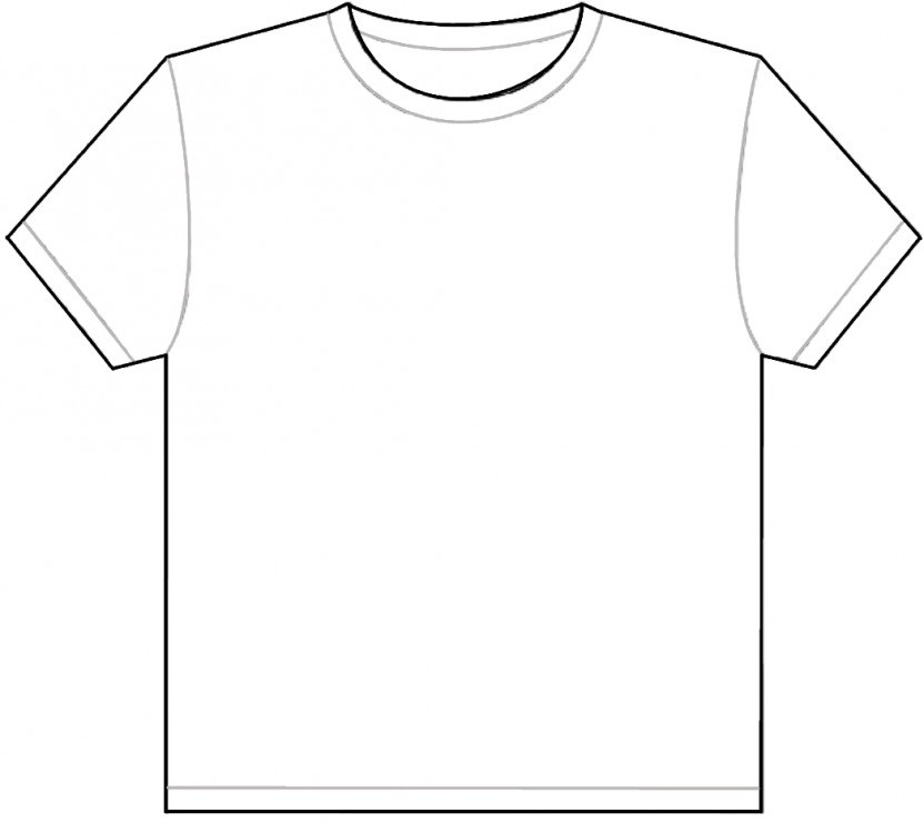 832x740 Huge Collection Of 'blank T Shirt Drawing' Download More Than