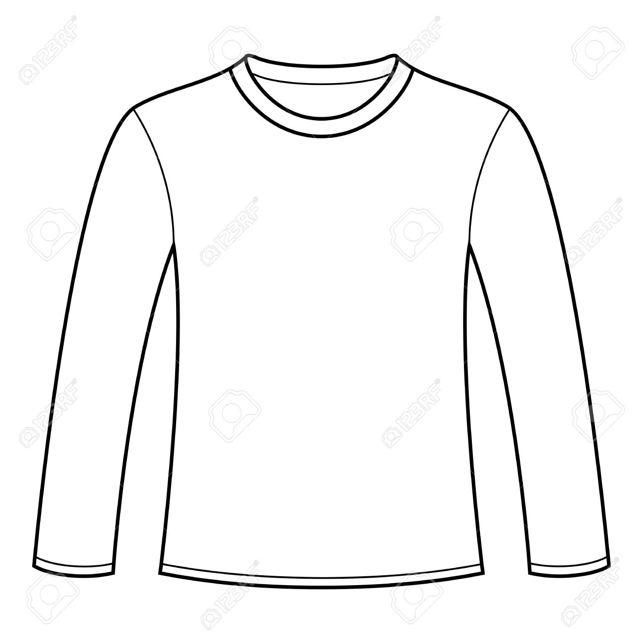 1300x1300 Collection Of Free Shirt Clipart Long Sleeve Amusement Clipart