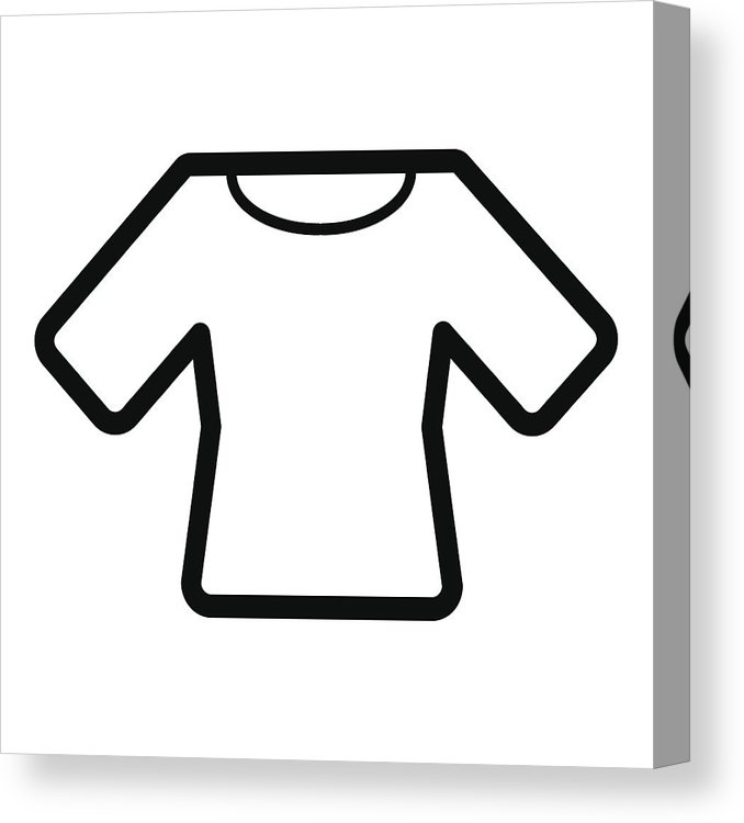 678x750 Woman T Shirt Vector Icon Black And White Shirt Illustration
