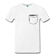190x190 Pocket Drawing Comic Men's Premium T Shirt Spreadshirt