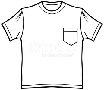 345x300 Pocket T Shirt Premium Clipart