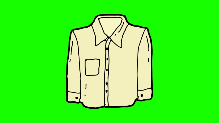 852x480 Kids Drawing Green Screen With Theme Of Shirt