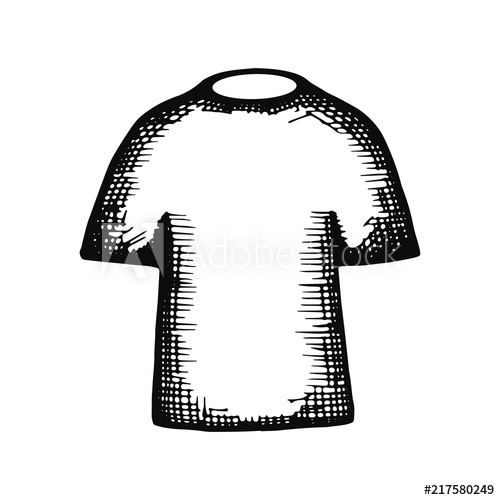 500x500 Shirt Drawing Object Isolated Sketch