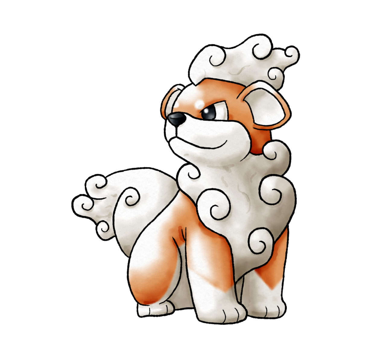 1280x1164 The New Growlithe Arcanine