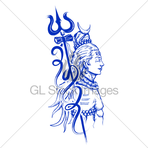 500x500 Lord Shiva, Indian God Of Hindu Gl Stock Images
