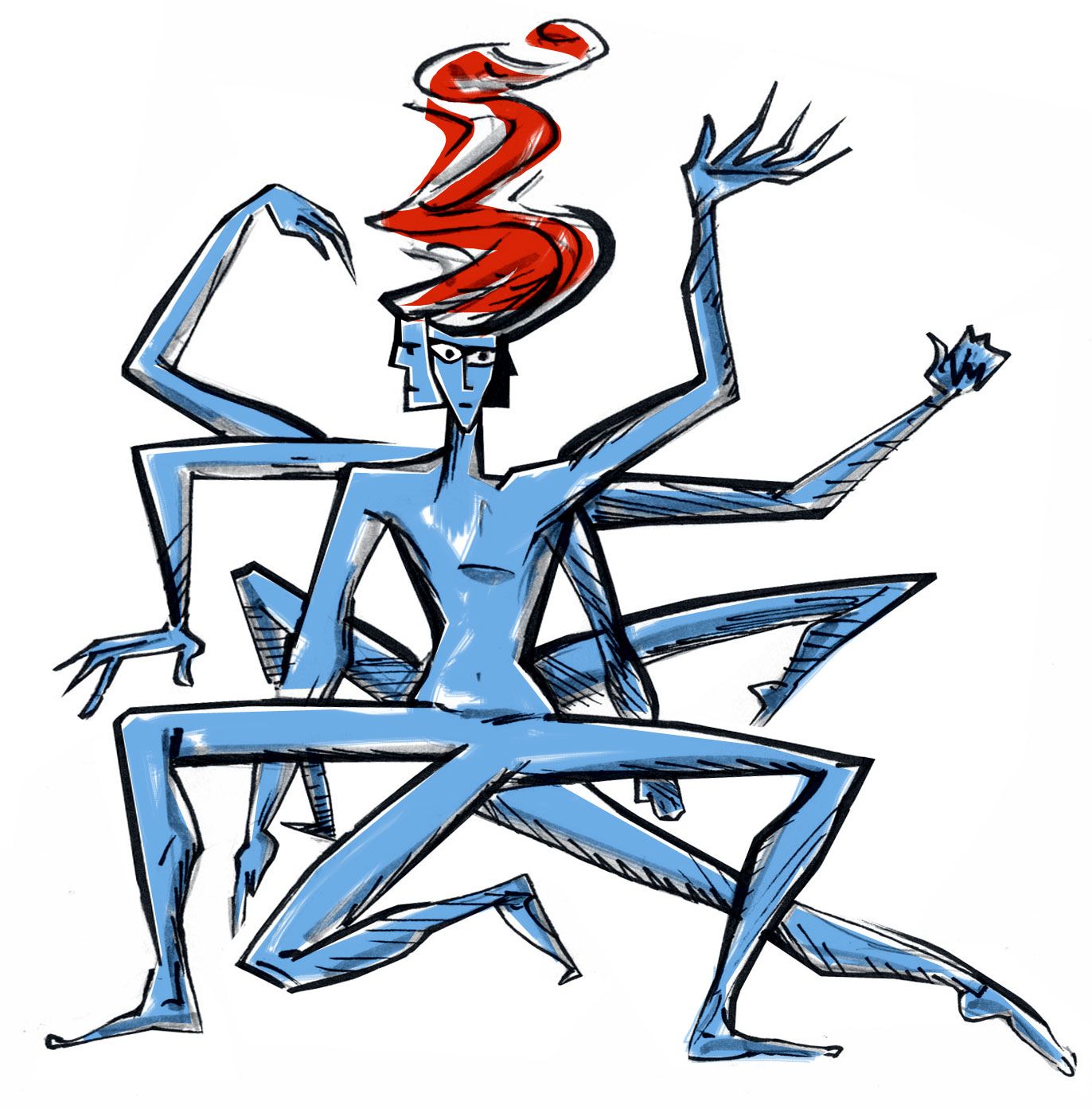 1372x1393 Shiva! Drawings