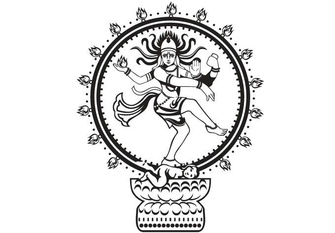680x472 More Simple Dancing Shiva Mural Ideas In Indian Symbols