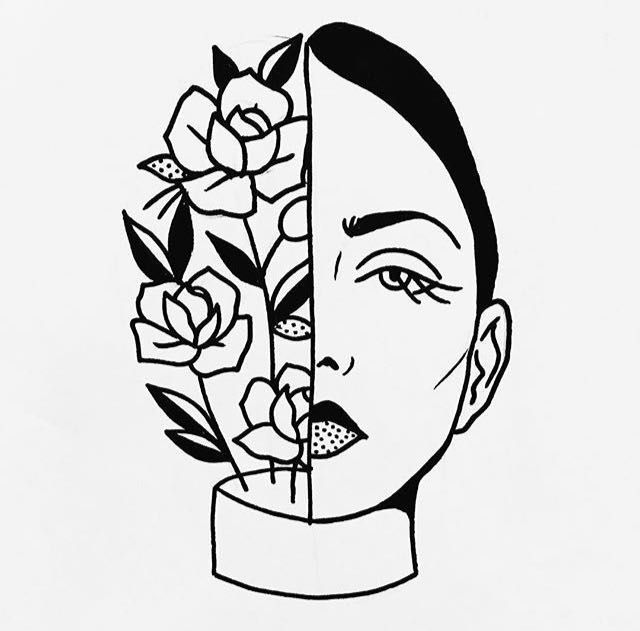 640x631 Outlines In Drawings, Illustration