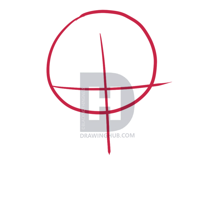 720x720 How To Draw A Shocked Face, Step