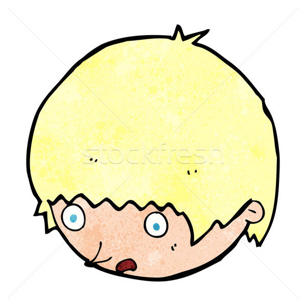 600x600 Cartoon Shocked Face Vector Illustration Lineartestpilot
