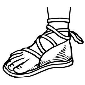 Shoe Art Drawing