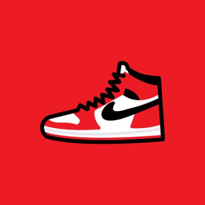 400x400 Kick Draw Sports Art In Sneakers Sketch, Shoes Wallpaper