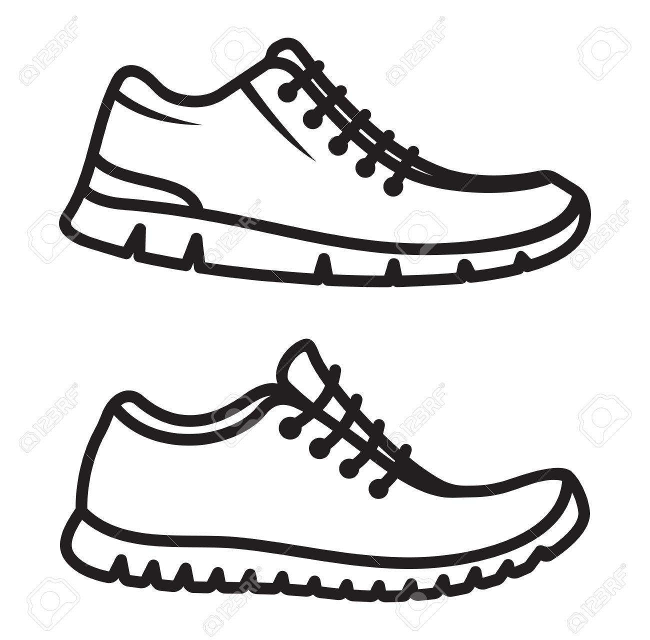 1300x1280 Drawing Shoes Rubber Shoe For Free Download