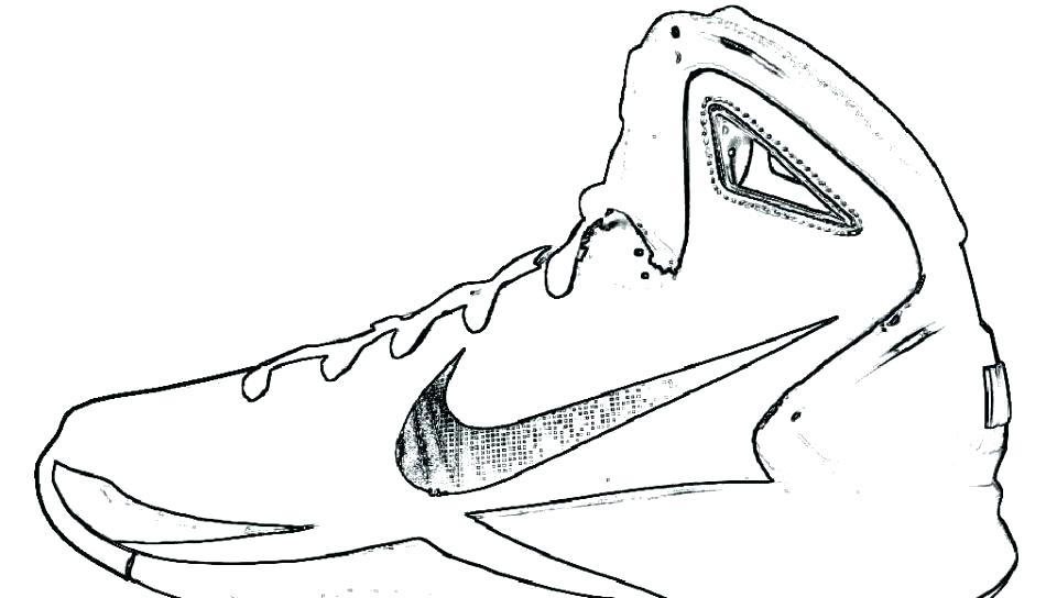 960x544 Retro Coloring Pages Shoes Coloring Pages Sneaker Coloring