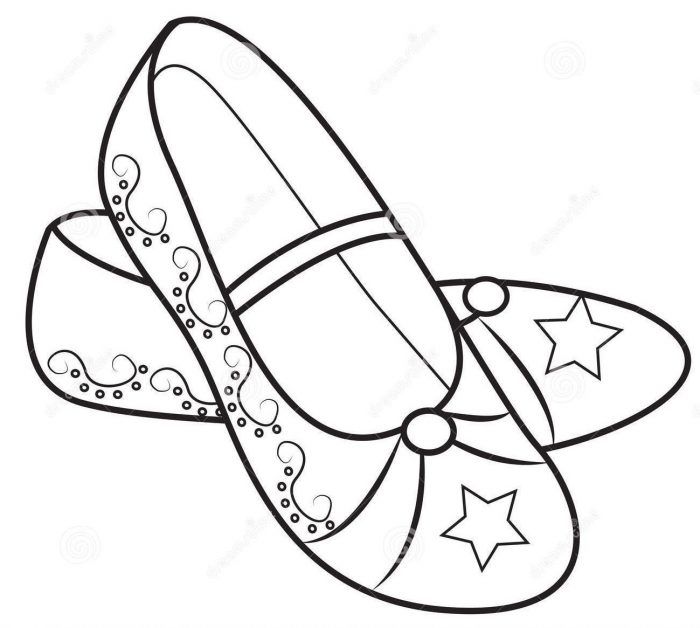700x628 Coloring Pages Girls Shoes To Printable Coloring Girls Shoes