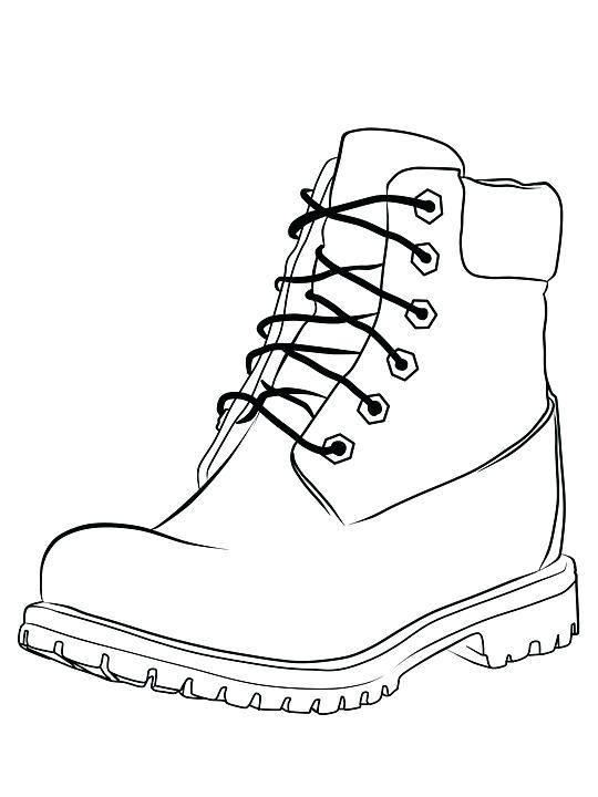 Shoe Drawing For Kids | Free download on ClipArtMag