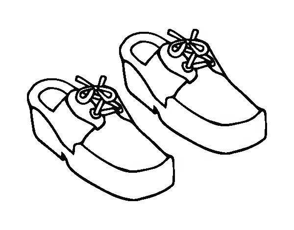 600x470 Shoes Coloring