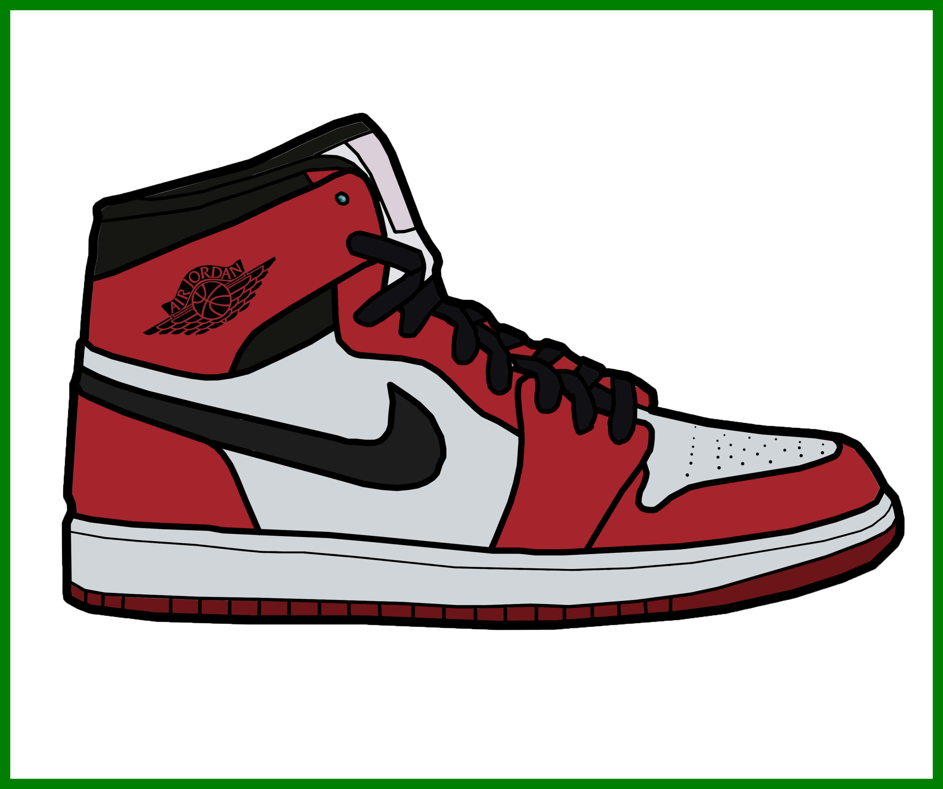 3066x2566 Collection Of Free Drawing Shoes Jordan Download On Ui Ex