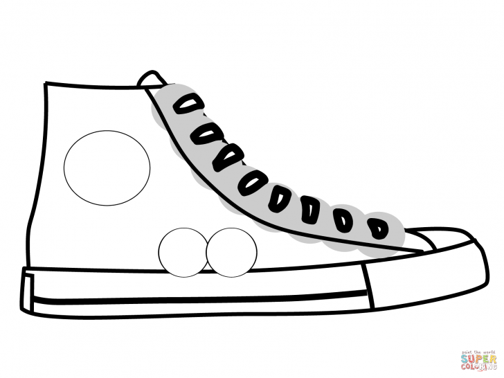 728x546 Coloring Pages Shoe Coloring Page Free Shoe Coloring