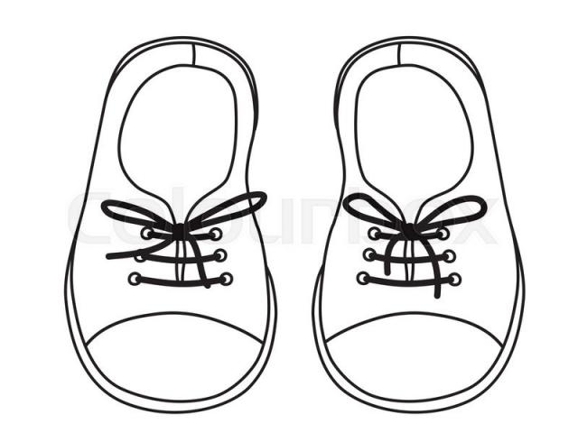 640x480 Drawn Shoe