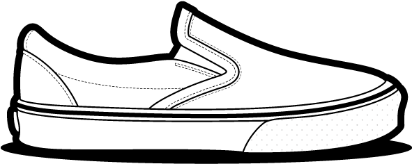591x236 Hd Converse Clipart Vans Shoe