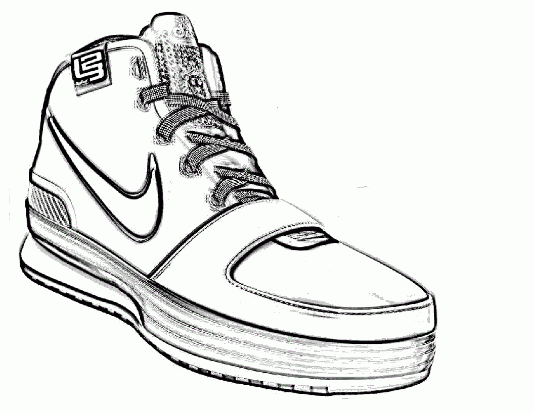 1056x816 How To Draw Clipart Shoes