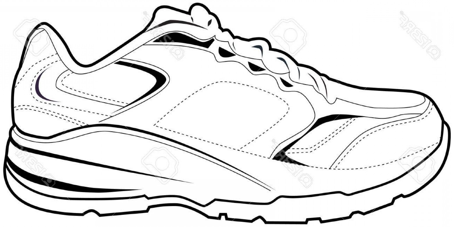 1560x780 Vector Clip Art Of Tennis Shoes Hoodamath