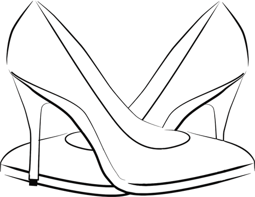 500x385 Free Ballet Shoes Vector