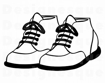 340x270 Shoe Outline Etsy