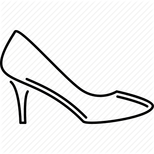 512x512 Collection Of Free Drawing Shoes Outline Download On Ui Ex