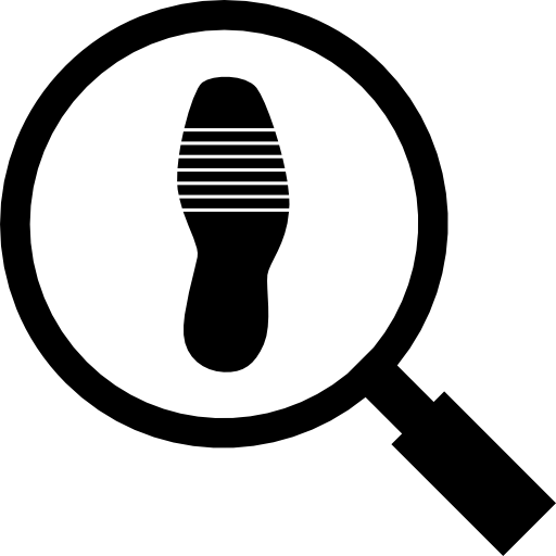 512x512 Searching For Shoe Print Icons Free Download