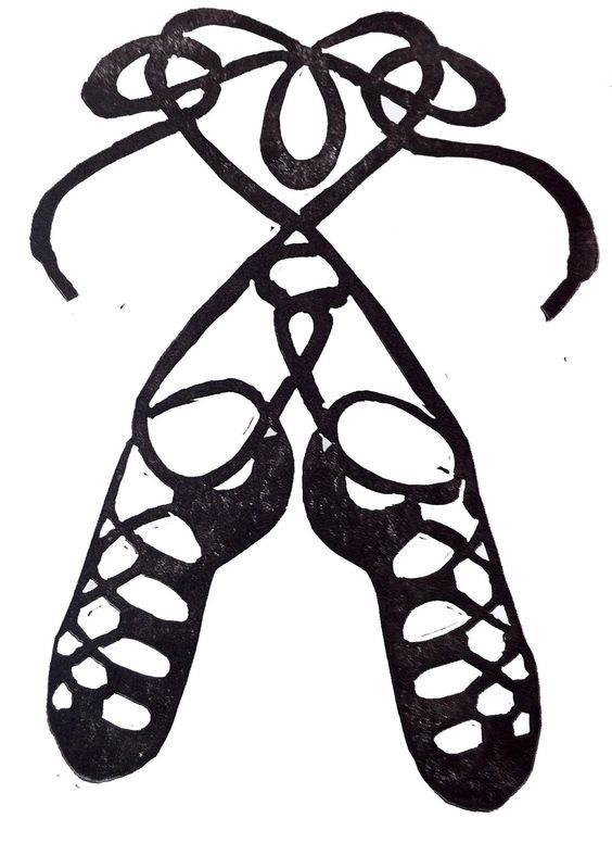 564x776 Shoe Prints Clipart