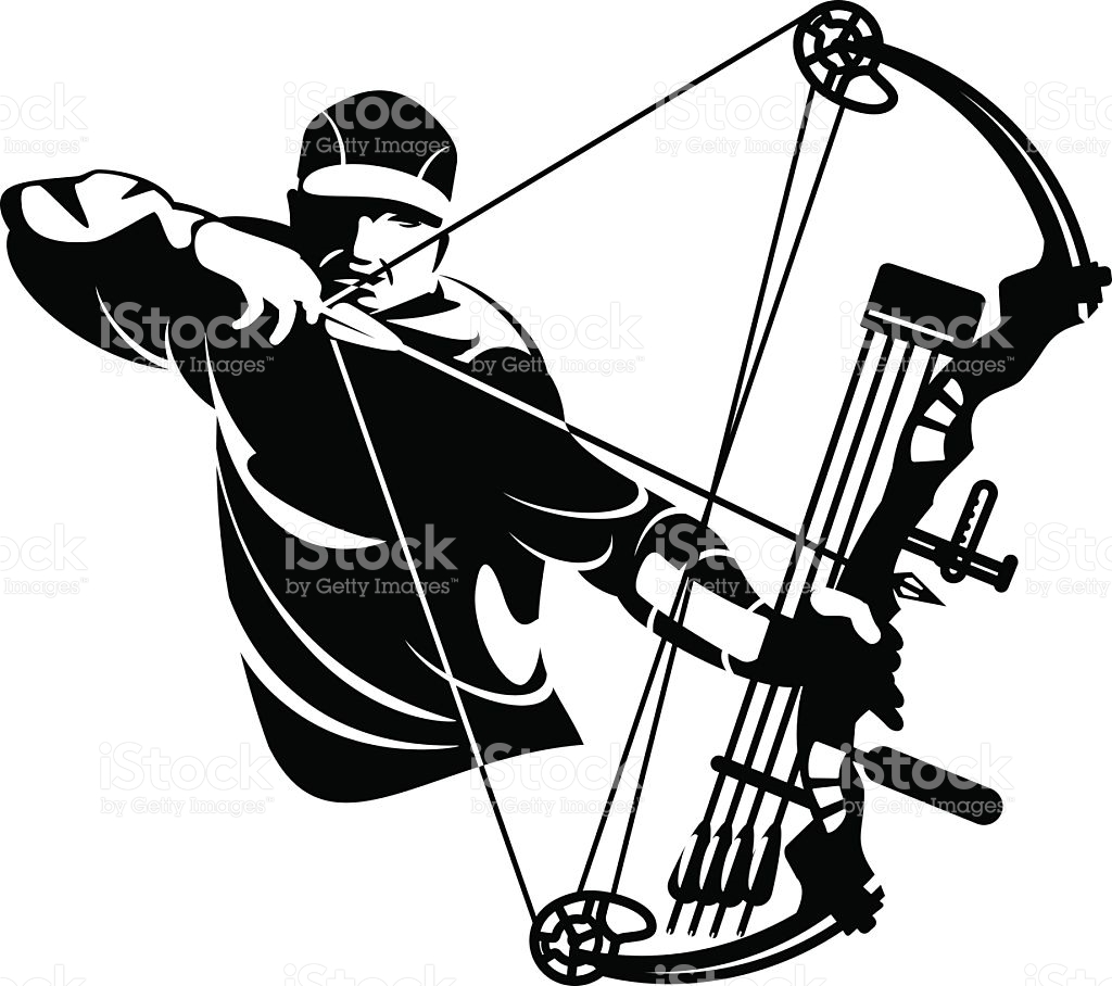 1024x908 Man Shooting Bow And Arrow Drawing Jerusalem House
