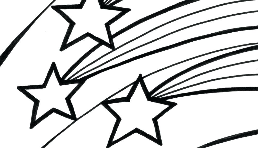 1000x576 Shooting Stars Coloring Pages Star Coloring Pages And Book