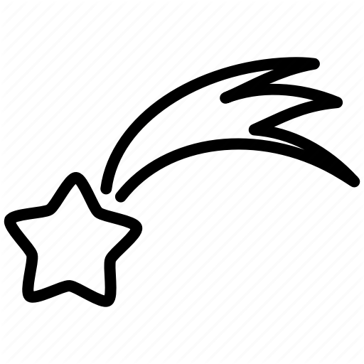 512x512 Falling, Meteor, Shooting, Star Icon