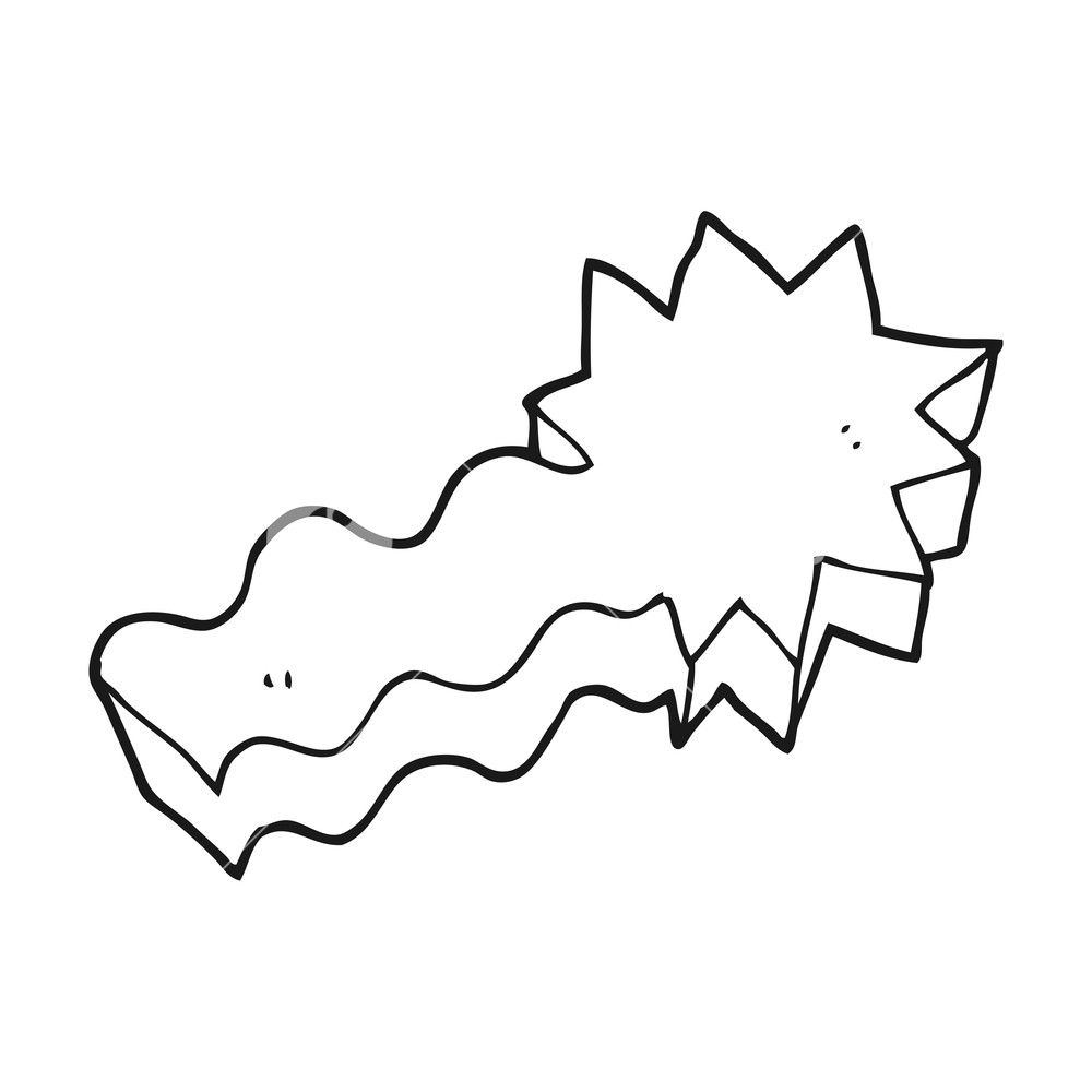 1000x1000 Freehand Drawn Black And White Cartoon Shooting Star Royalty Free