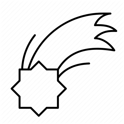 512x512 Christmas, Comet, Shooting Star, Star, Xmas Icon