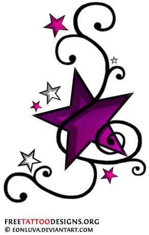292x460 Free Tattoo Designs Star