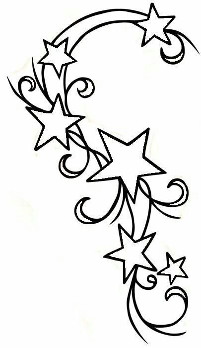 405x700 Shooting Star Tat Valentines Star Tattoos, Tattoo Designs