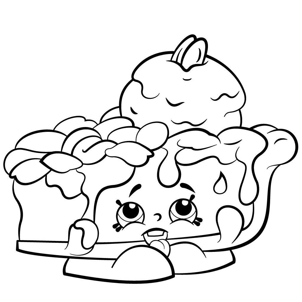 1024x1024 Shopkins Coloring Pages Best Hand Drawing Pecanna Pie Season