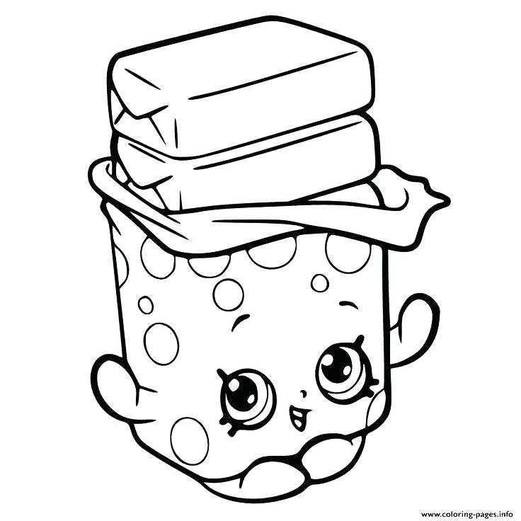 736x736 Shopkins Printable Coloring Pages For Girls Drawings Fresh Free