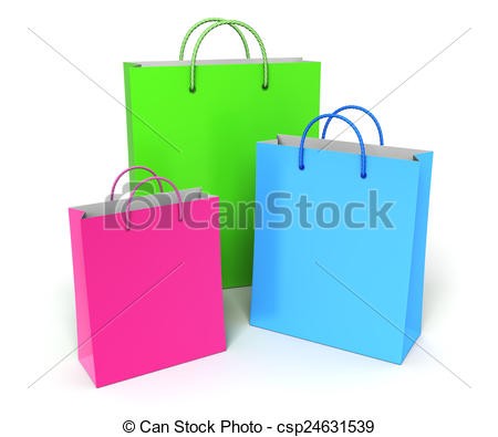 450x395 Colorful Shopping Bags Drawings At Bag Clipart