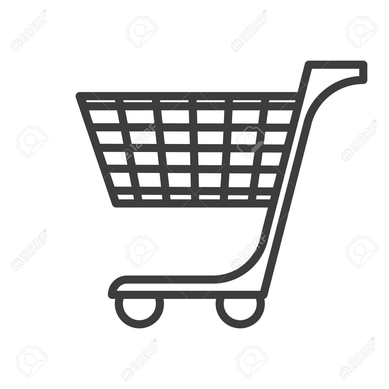 1300x1300 Huge Collection Of 'shopping Cart Drawing' Download More Than